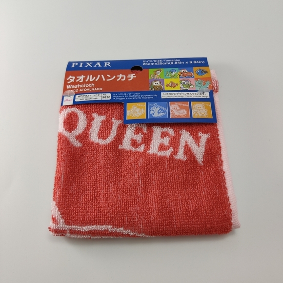 Disney Other - Disney Pixar Lightning McQueen Wash Cloth